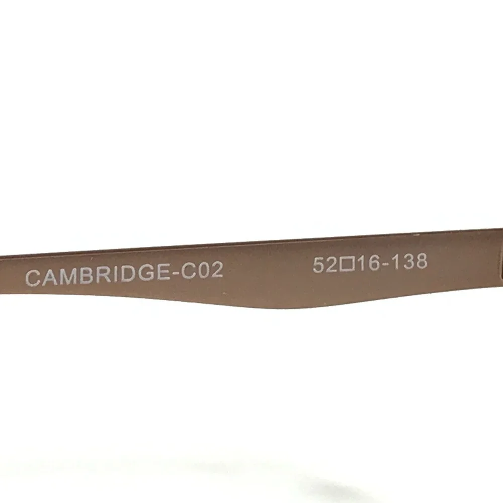 Public Eyeworks Eyeglasses Frames CAMBRIDGE-C02 Red Square Cat Eye 52-16-138